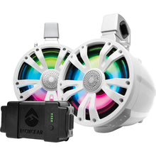 Ecoxgear 8" Speakers - One Amplified/One Non-Amplified - White - 2/Pack [MPN: SEI-ETAMP7708]_2745810