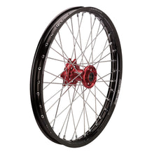 Moose Offroad SX-1 Complete Wheel - Front - Black Wheel/Red Hub - 21" x 1.60" [MPN: BF-160-21BKRD]_1156945