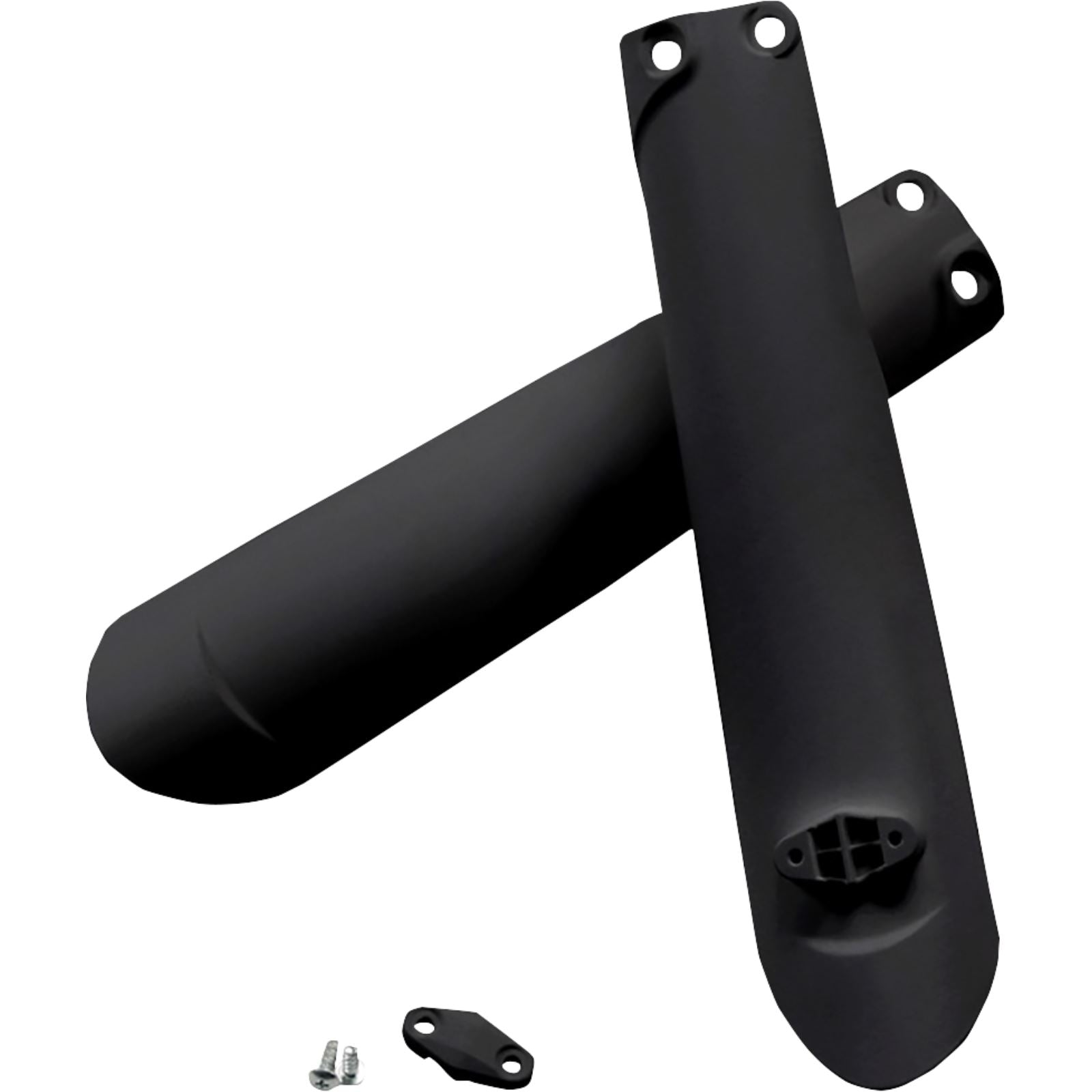 UFO Plastics Fork Slider Protectors - Black for Yamaha [MPN: YA04895#001]_1155122