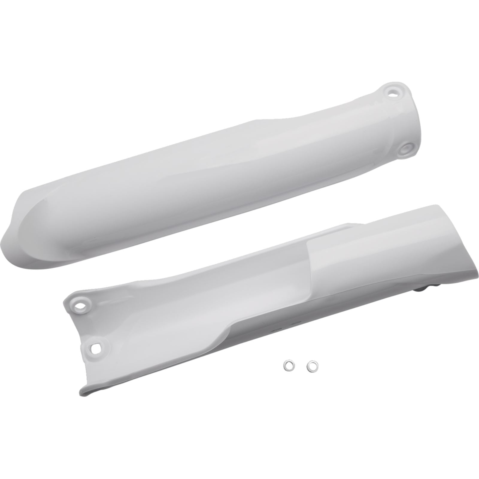 UFO Plastics Fork Slider Protectors - White for Yamaha [MPN: YA04895#046]_1378620