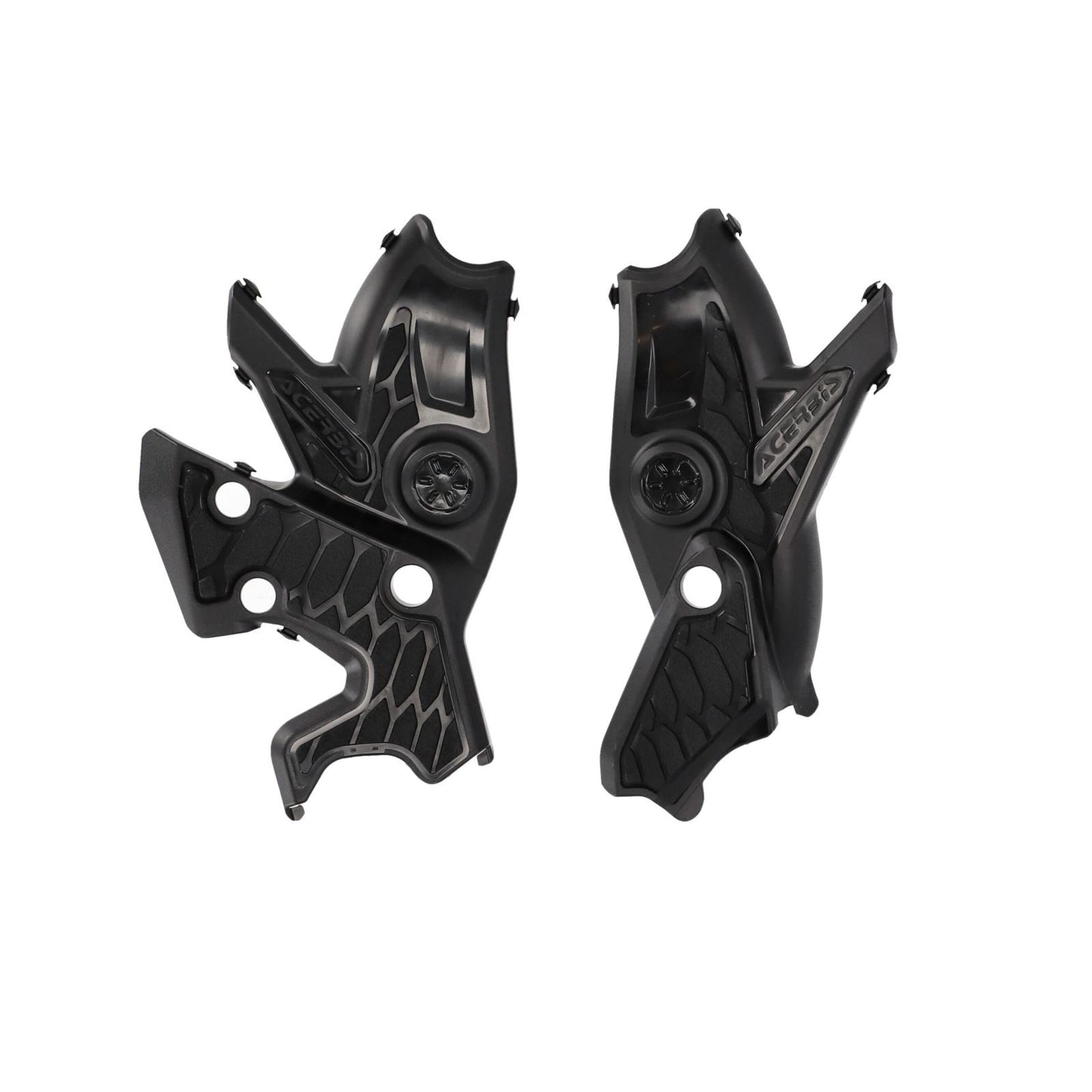 Acerbis X-Grip Frame Guards - Black - Tenere 700 2911460001_1157422