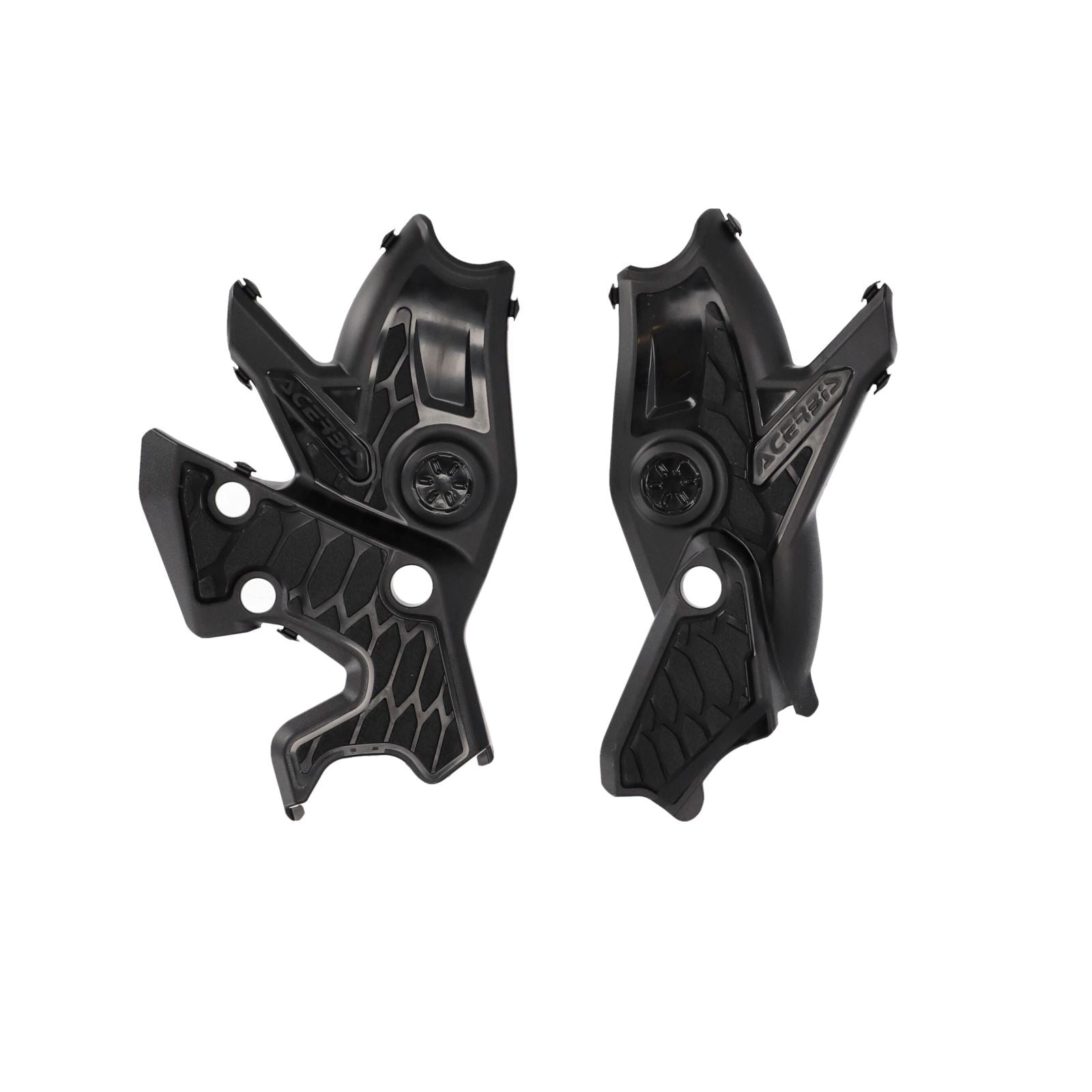 Acerbis X-Grip Frame Guards - Black - Tenere 700 2911460001_1157422