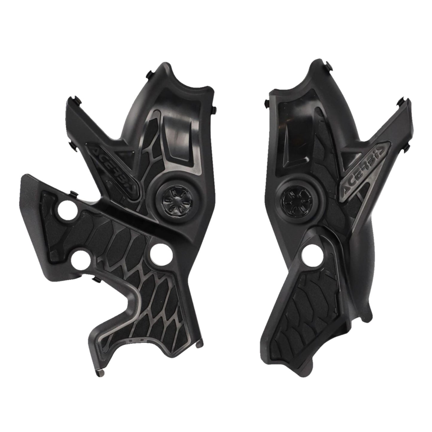 Acerbis X-Grip Frame Guards - Black - Tenere 700 2911460001_1156937
