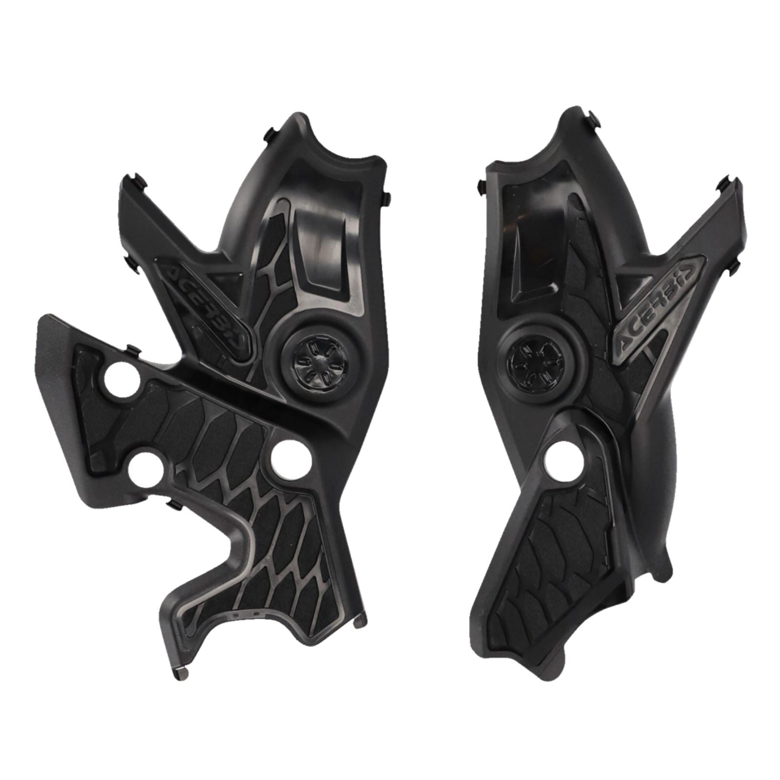 Acerbis X-Grip Frame Guards - Black - Tenere 700 2911460001_1156937