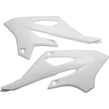 UFO Plastics Radiator Covers - White for 2022-2024 Yamaha YZ 85 [MPN: YA04882#046]_1378639