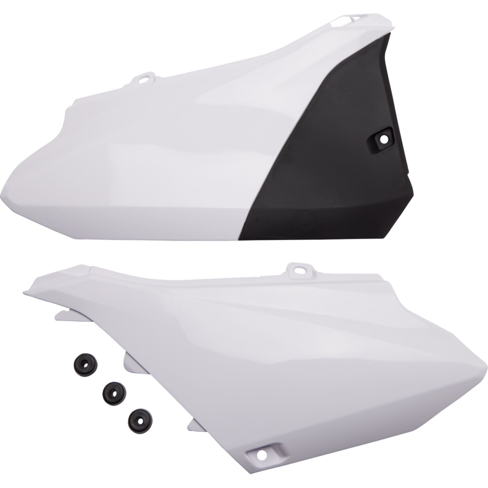 UFO Plastics Side Panels - White for 2022-2024	Yamaha YZ 85 [MPN: YA04883#046]_1378658