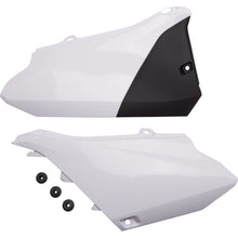 UFO Plastics Side Panels - White for 2022-2024	Yamaha YZ 85 [MPN: YA04883#046]_1378658