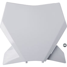 UFO Plastics Front Number Plate - White for KTM [MPN: KT05013#042]_1400198