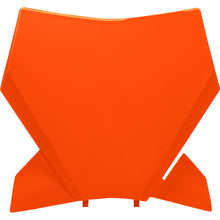 UFO Plastics Front Number Plate - Orange for KTM [MPN: KT05013#127]_1155123