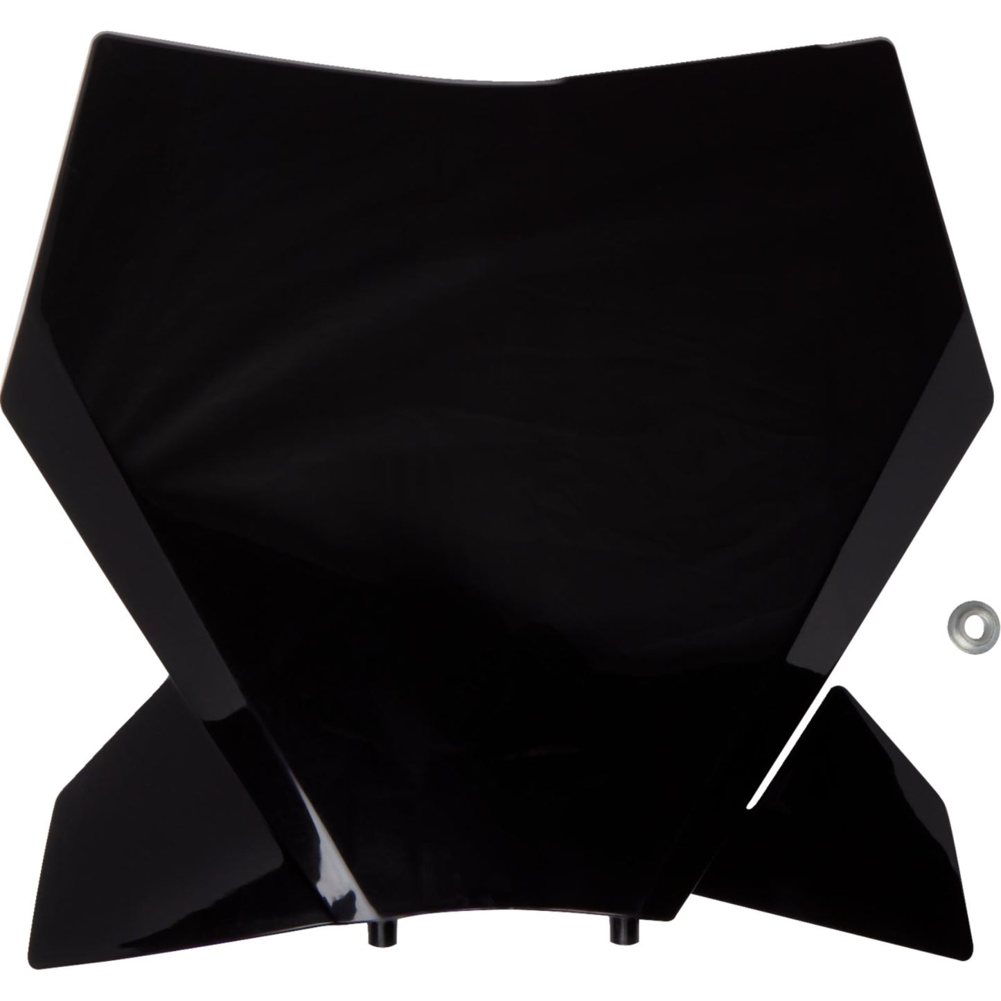 UFO Plastics Front Number Plate - Black for KTM [MPN: KT05013#001]_1400199