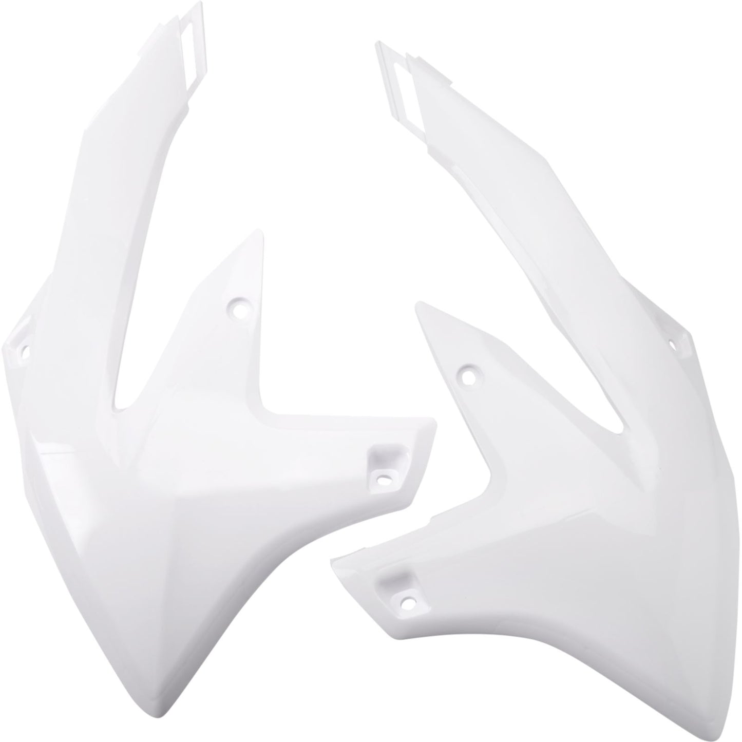 UFO Plastics Radiator Covers - White for Yamaha [MPN: YA04892#046]_1389561