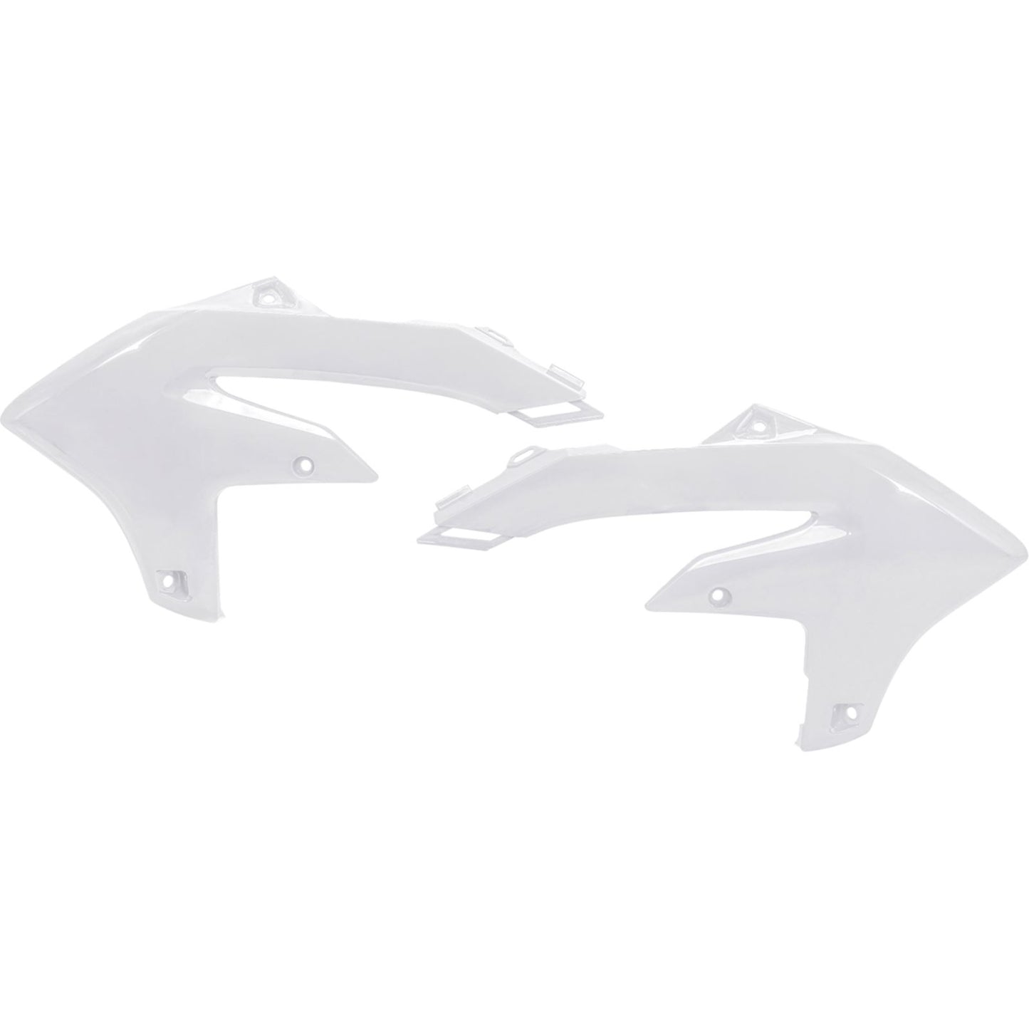 UFO Plastics Radiator Covers - White for Yamaha [MPN: YA04892#046]_1389560