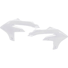 UFO Plastics Radiator Covers - White for Yamaha [MPN: YA04892#046]_1389560