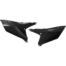 UFO Plastics Side Panels - Black for 2023 Yamaha YZ 450 F [MPN: YA04893#001]_1389577