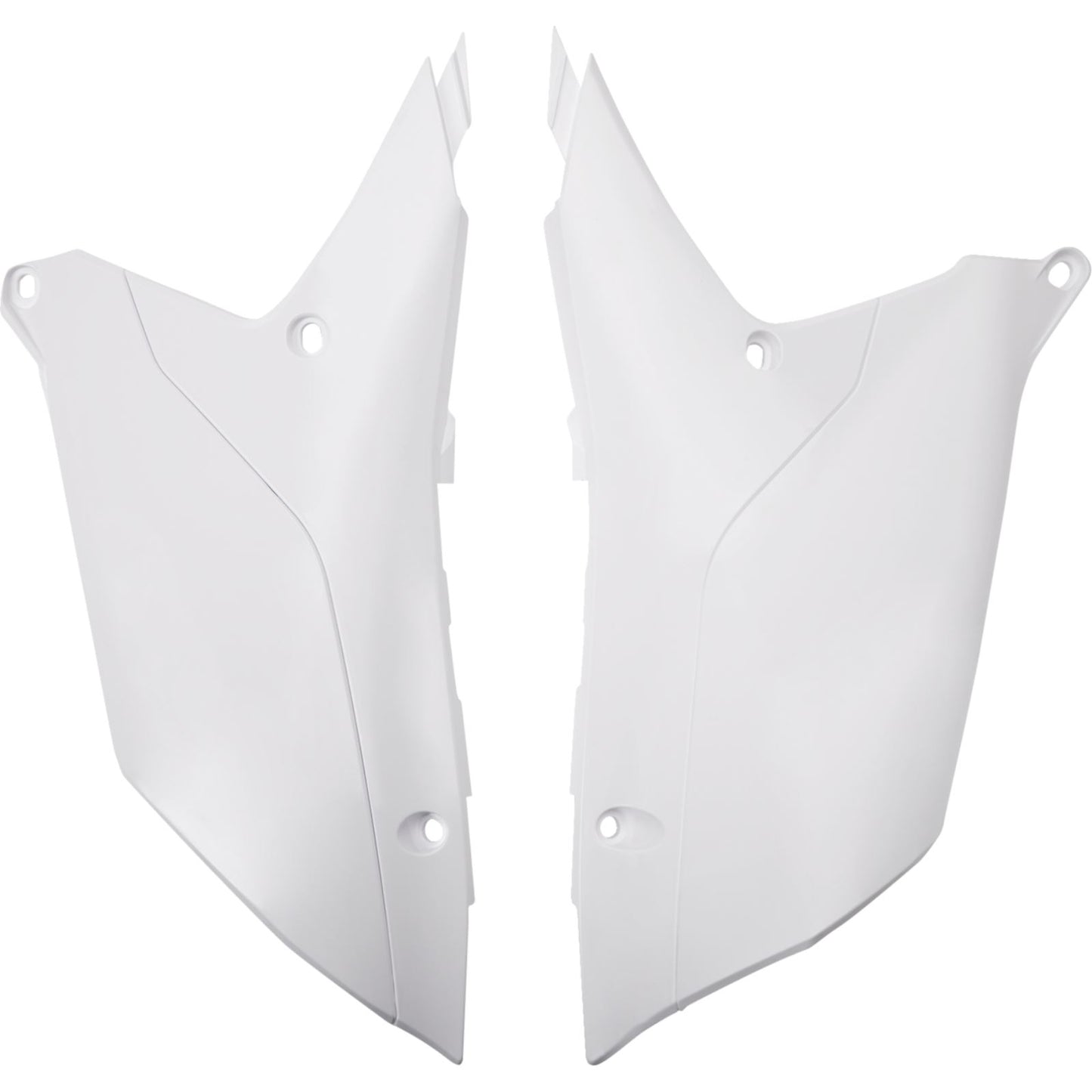 UFO Plastics Side Panels - White for Yamaha [MPN: YA04893#046]_1389578