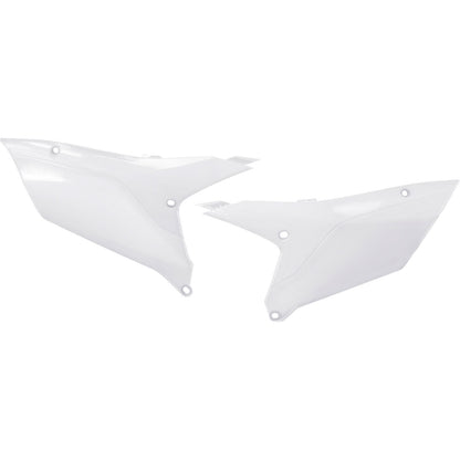 UFO Plastics Side Panels - White for Yamaha [MPN: YA04893#046]_1389595