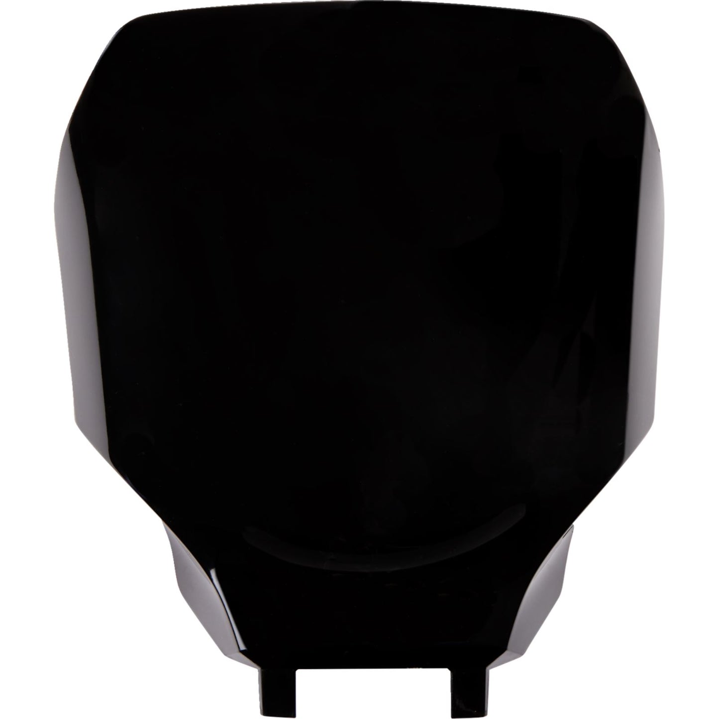 UFO Plastics Front Number Plate - Black for Yamaha [MPN: YA04894#001]_1378655
