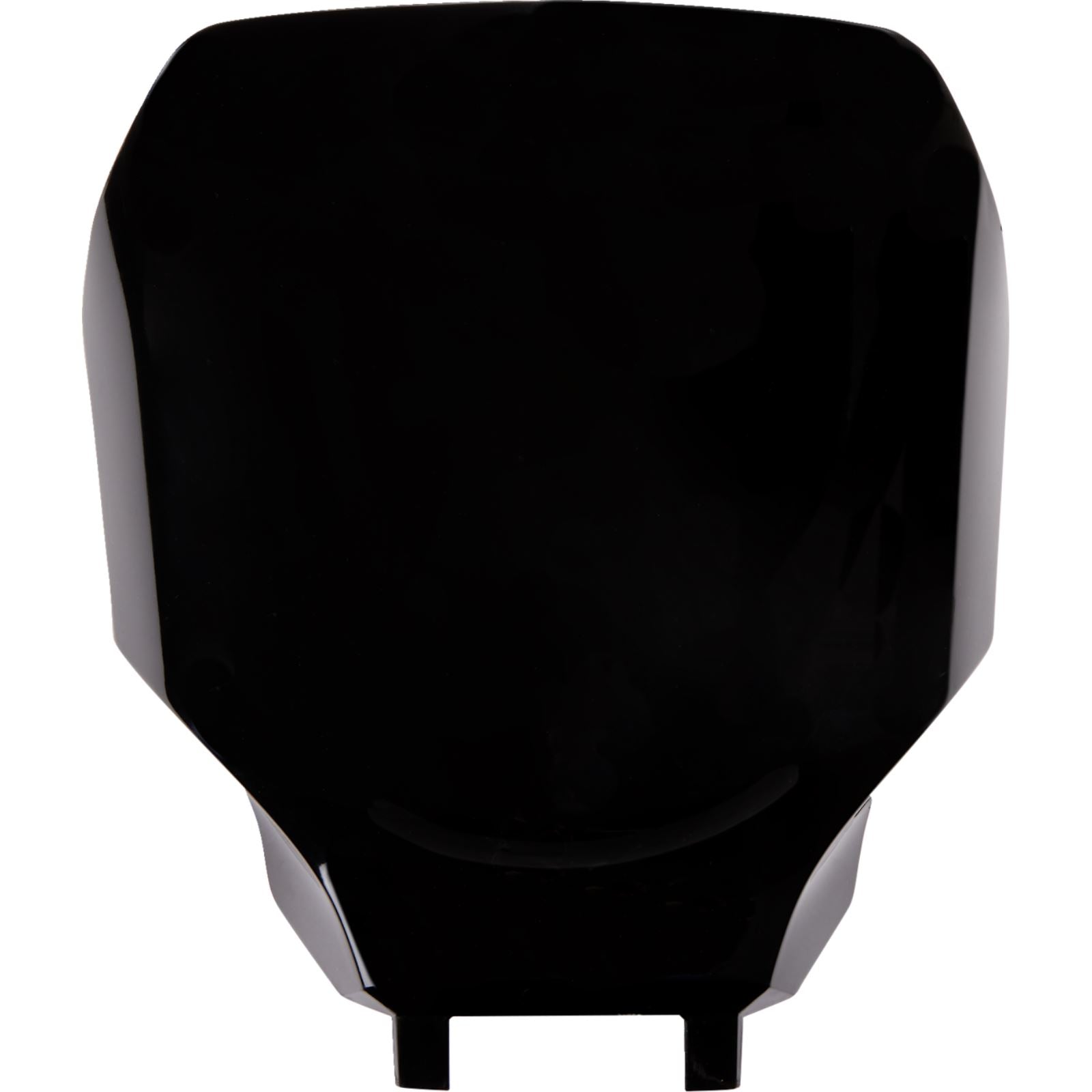 UFO Plastics Front Number Plate - Black for Yamaha [MPN: YA04894#001]_1378655