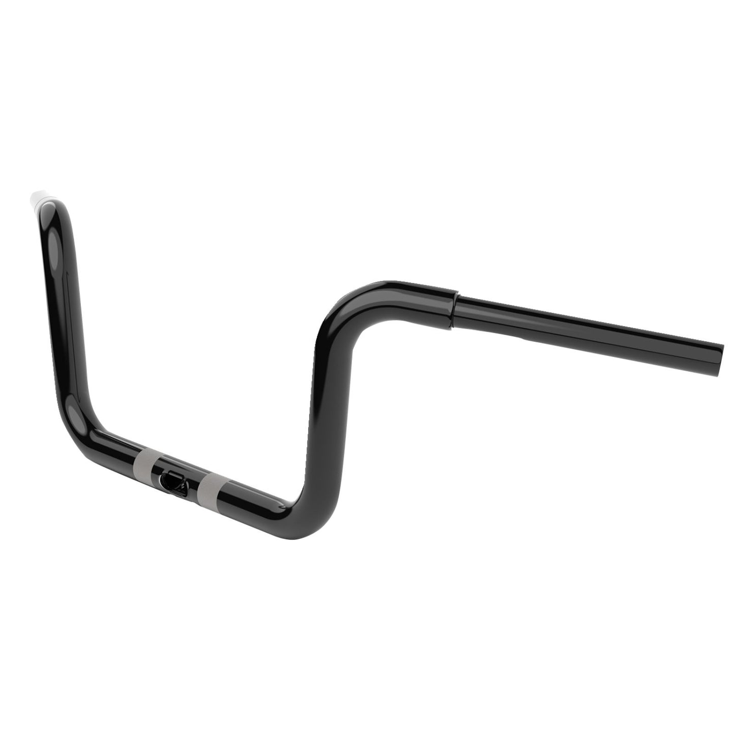 LA Choppers Handlebar - Twin Round - 8" - Black [MPN: LA-7324-08B]_1157985