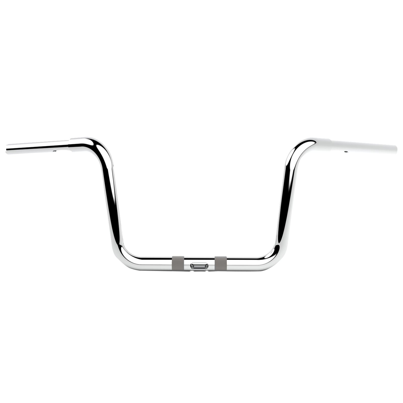 LA Choppers Handlebar - Twin Round - 10" - Chrome [MPN: LA-7324-10C]_1157983