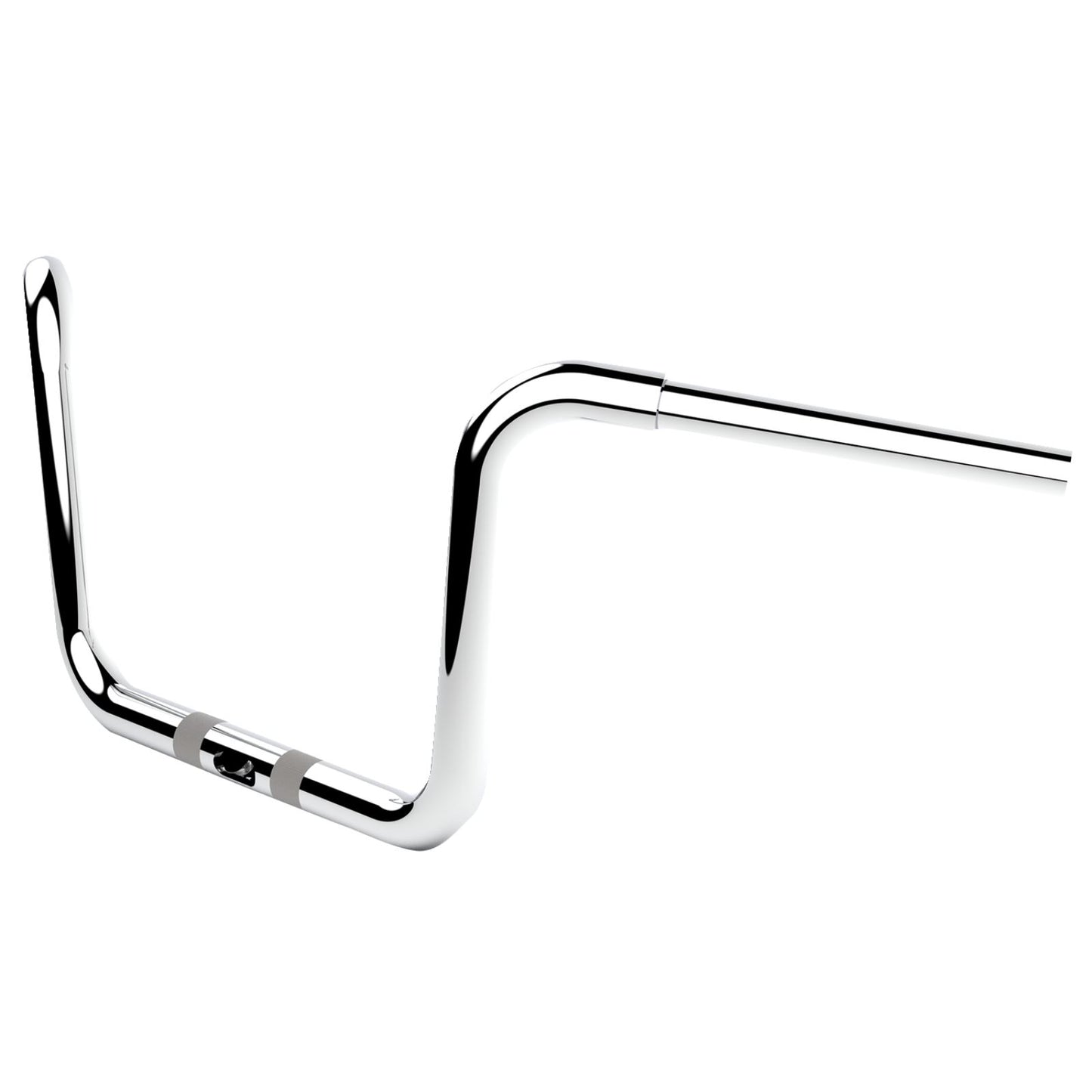 LA Choppers Handlebar - Twin Round - 10" - Chrome [MPN: LA-7324-10C]_1157982