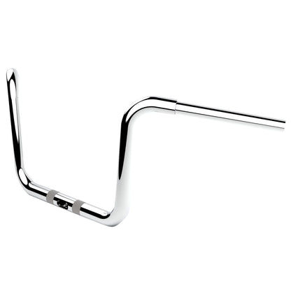 LA Choppers Handlebar - Twin Round - 10" - Chrome [MPN: LA-7324-10C]_1157982