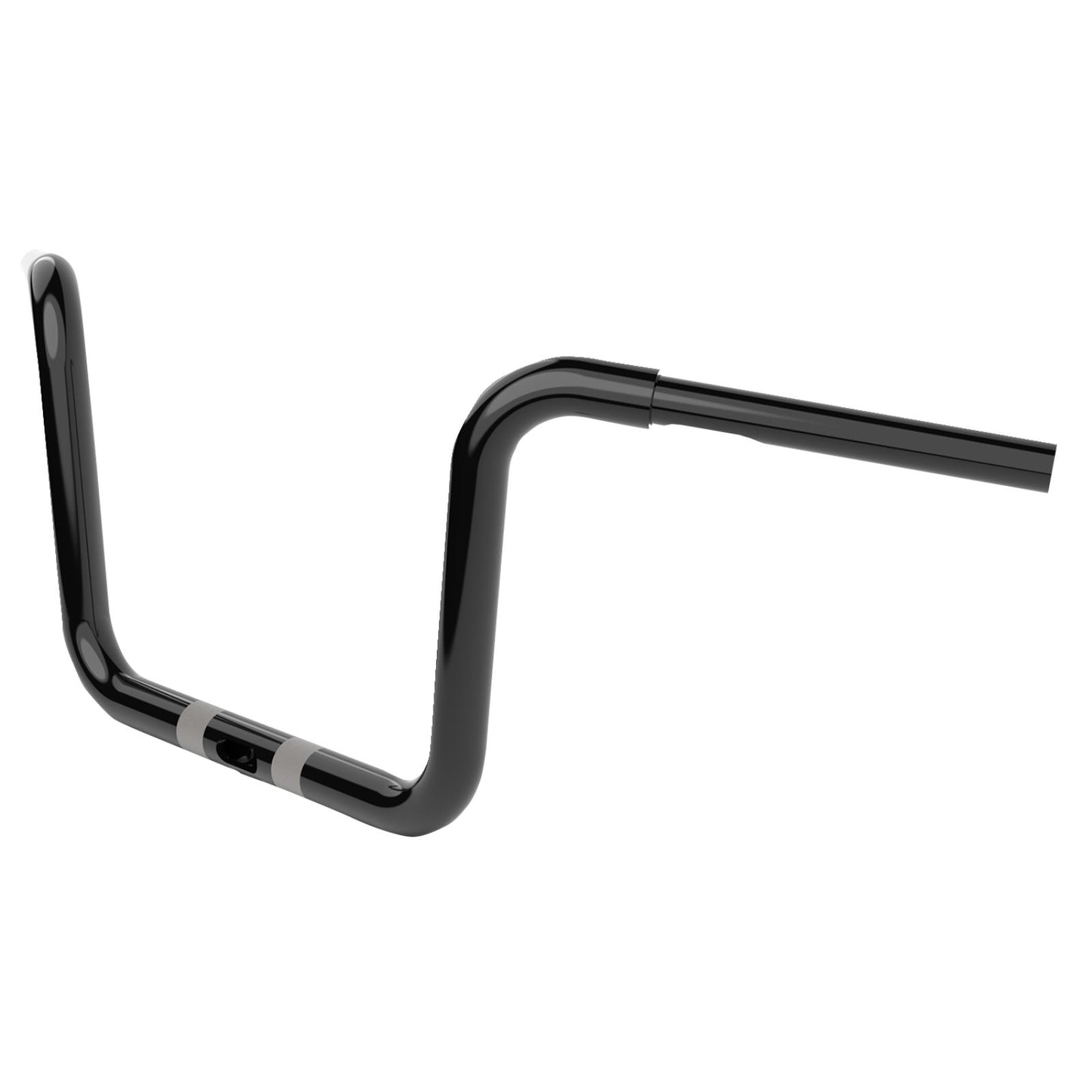 LA Choppers Handlebar - Twin Round - 10" - Black [MPN: LA-7324-10B]_1157980