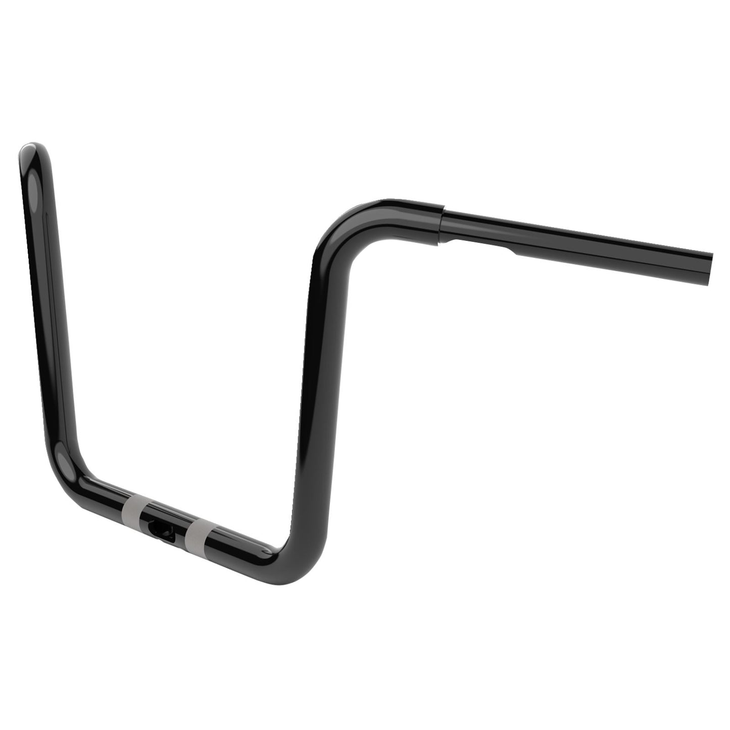 LA Choppers Handlebar - Twin Round - 12" - Black [MPN: LA-7324-12B]_1157976