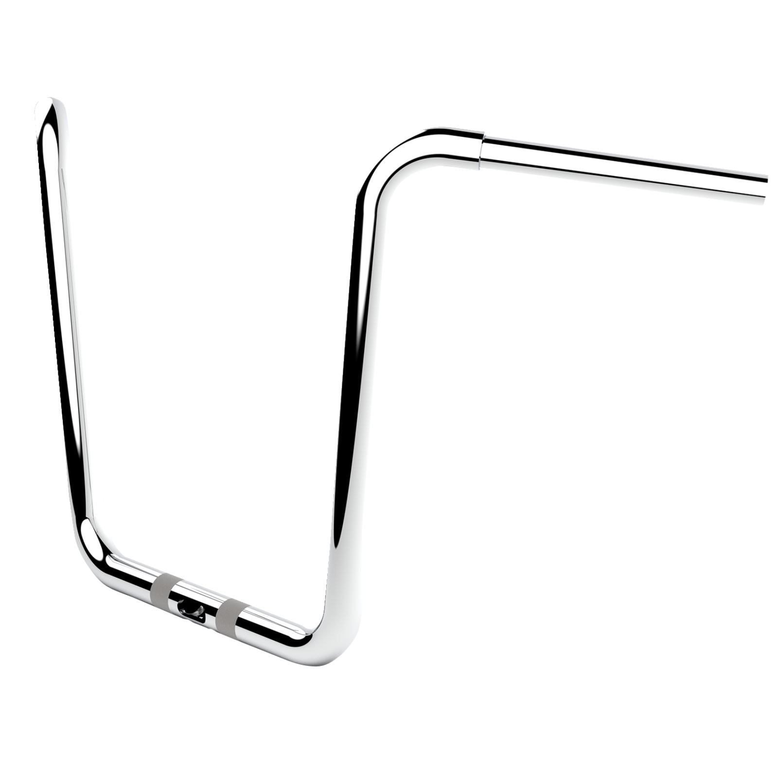 LA Choppers Handlebar - Twin Round - 16" - Chrome [MPN: LA-7324-16C]_1158014