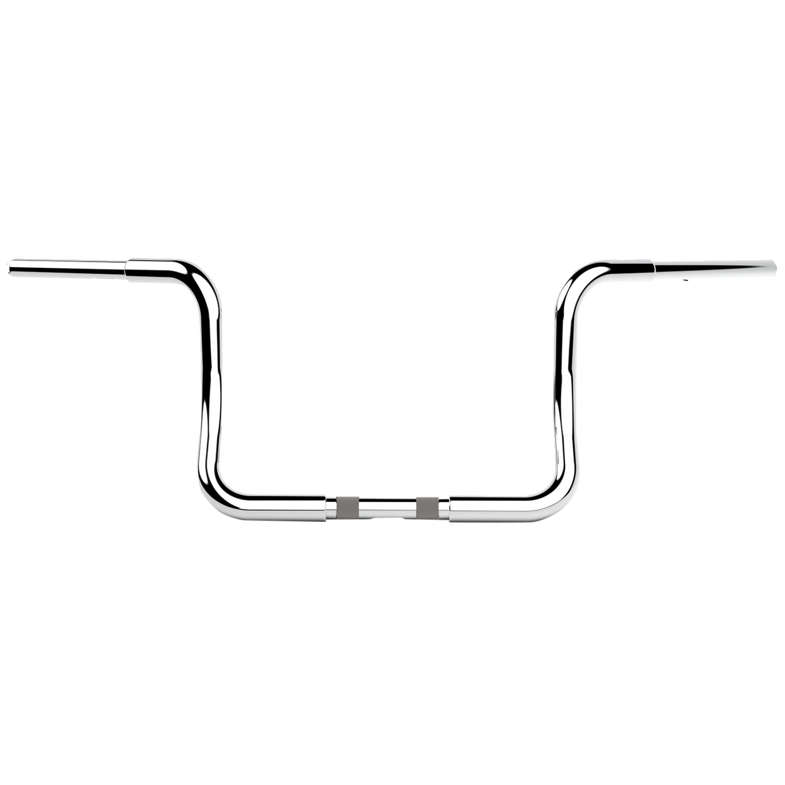 LA Choppers Handlebar - Twin Round - 10" - Chrome [MPN: LA-7325-10C]_1158011