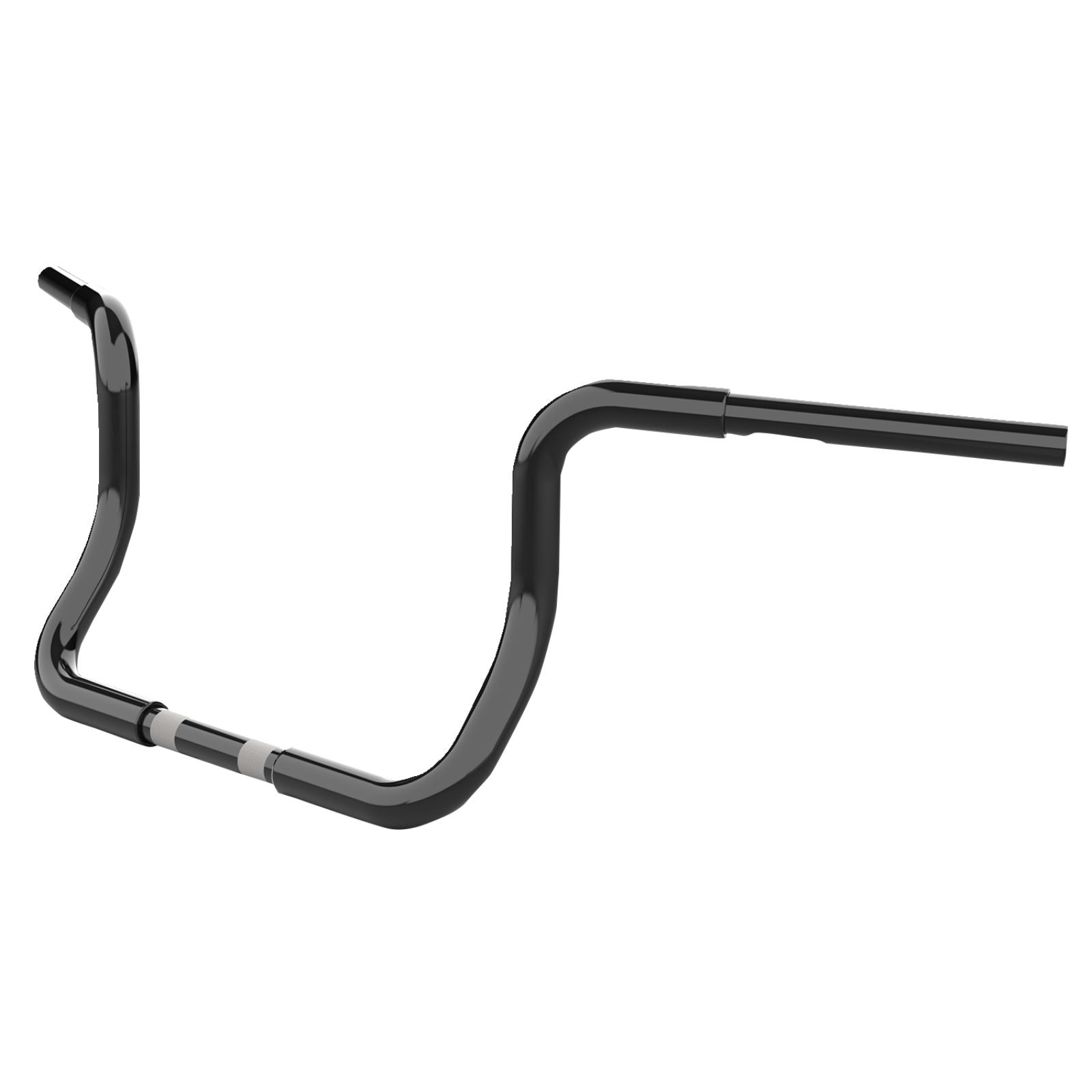 LA Choppers Handlebar - Twin Round - 10" - Black [MPN: LA-7325-10B]_1158008
