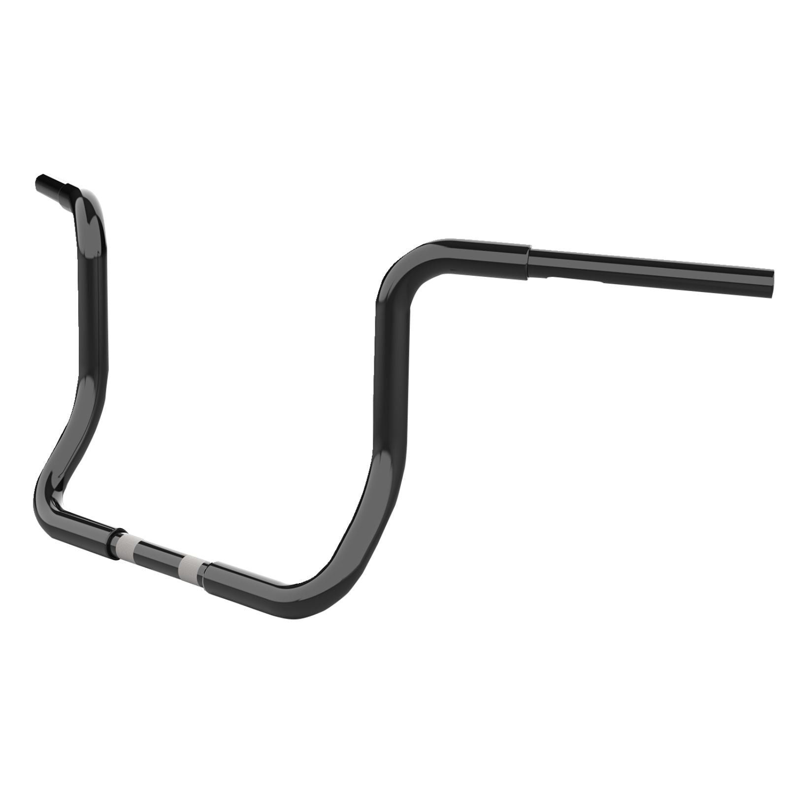 LA Choppers Handlebar - Twin Round - 12" - Black [MPN: LA-7325-12B]_1158004
