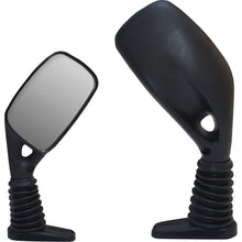 Parts Unlimited Mirrors - Snowmobile - Side View - Rectangular - Black [MPN: 0640-1691]_1388167
