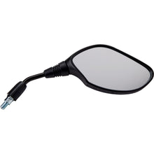 Parts Unlimited Mirror - Side View - Oval - Black - Right [MPN: 0640-1693]_1393374