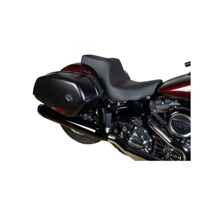 Drag Specialties Predator III Seat - Smooth - Black - FL/FX '18-'22 0802-1490_1215867