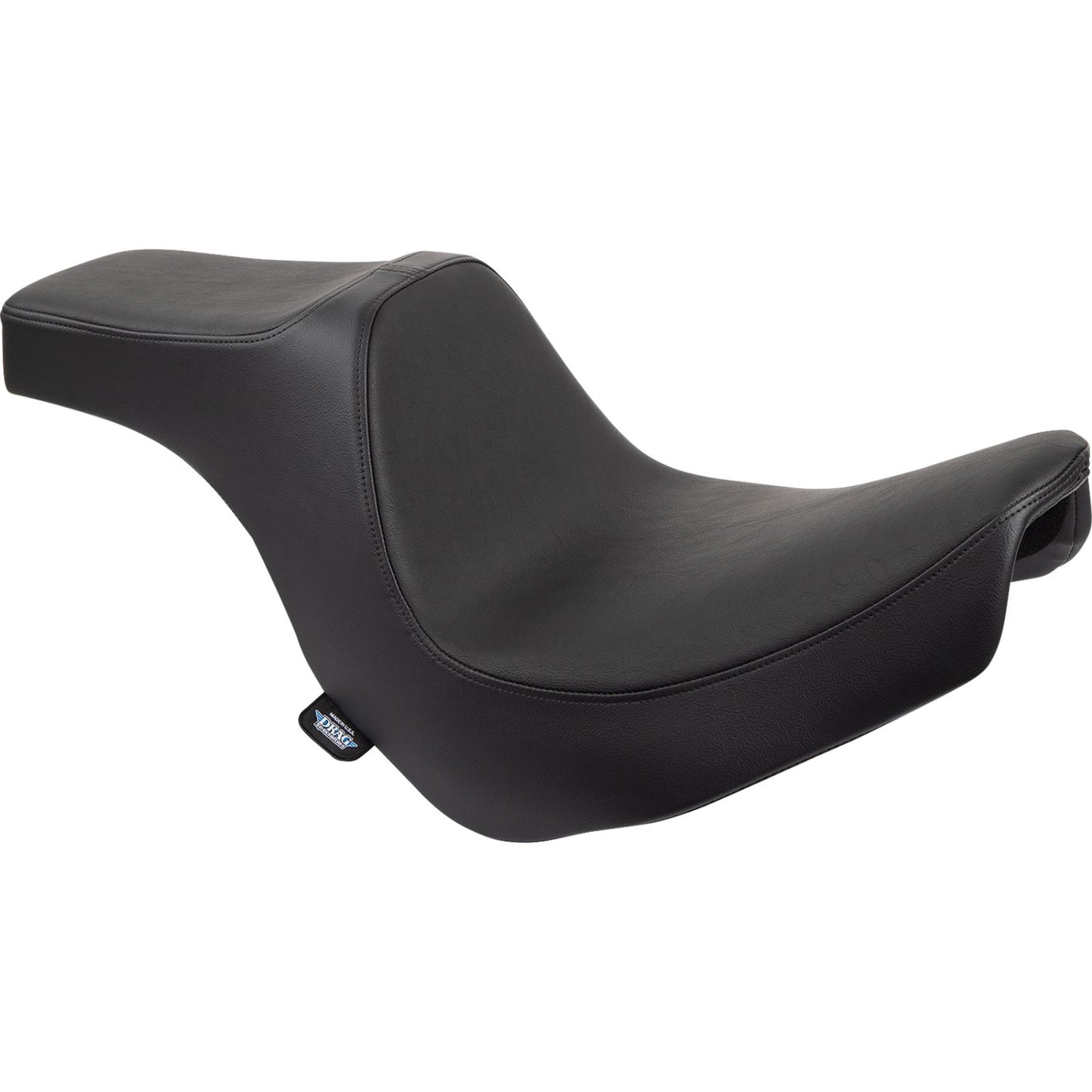 Drag Specialties Predator III Seat - Smooth - Black - FL/FX '18-'22 0802-1490_1155091