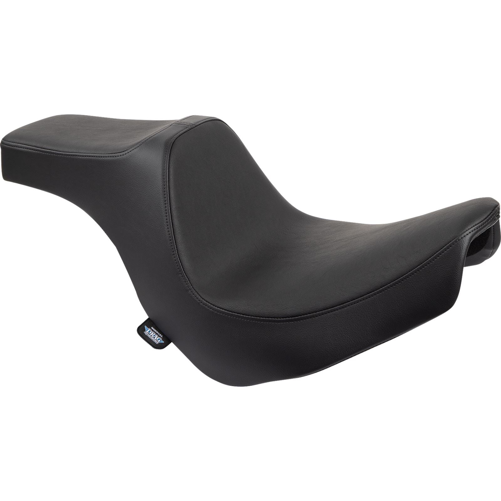 Drag Specialties Predator III Seat - Smooth - Black - FL/FX '18-'22 0802-1490_1155091