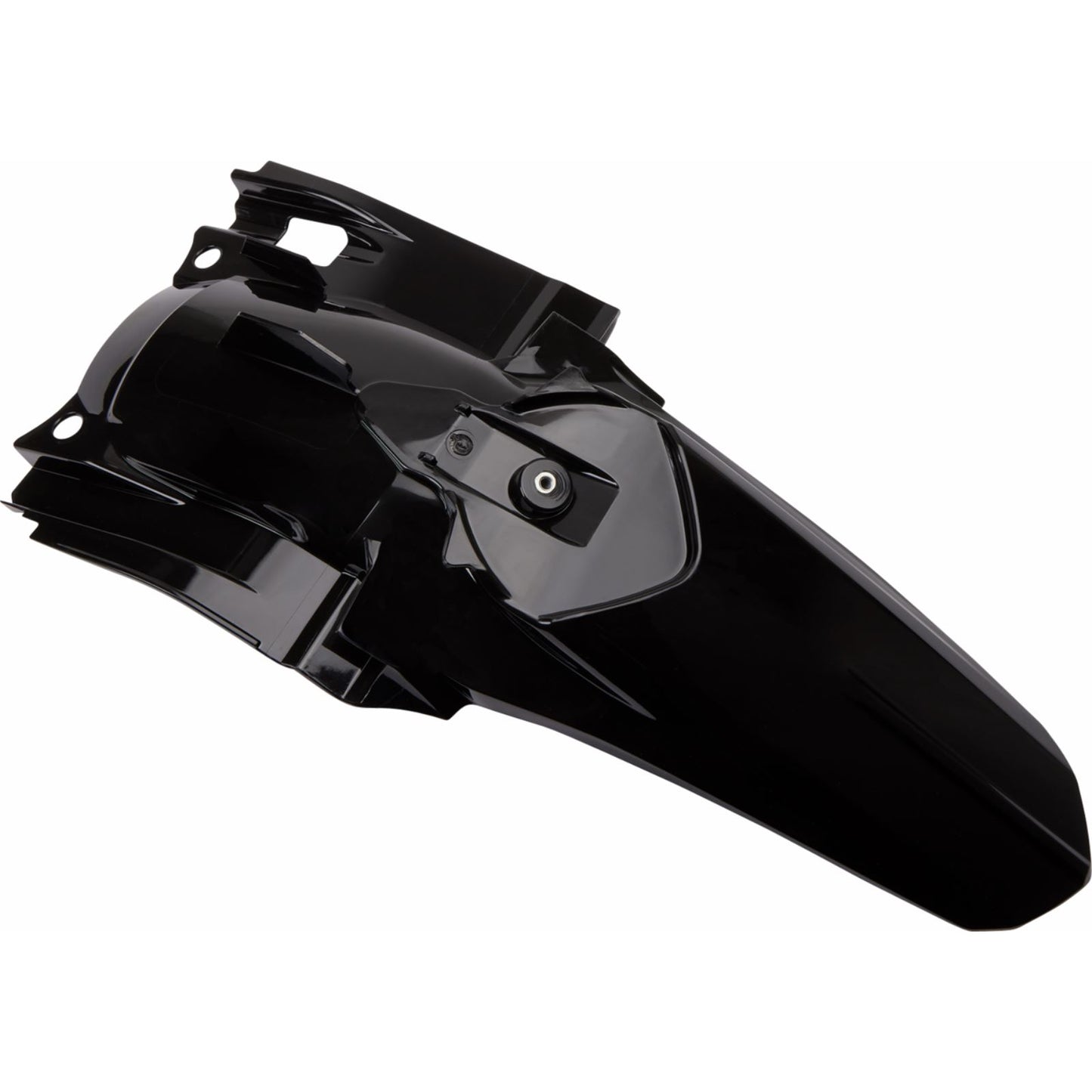 UFO Plastics MX Rear Fender - Black for 2022-2024 Yamaha YZ 85 [MPN: YA04881#001]_1385130