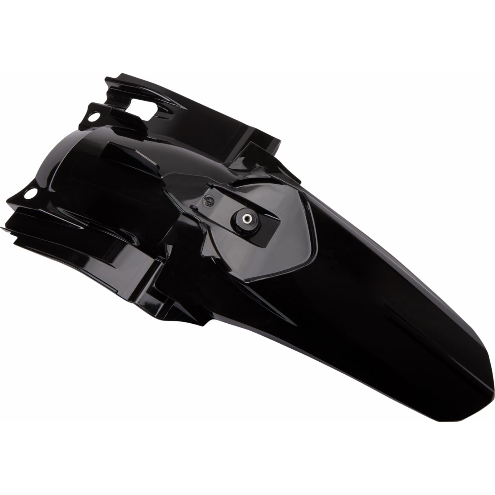 UFO Plastics MX Rear Fender - Black for 2022-2024 Yamaha YZ 85 [MPN: YA04881#001]_1385130