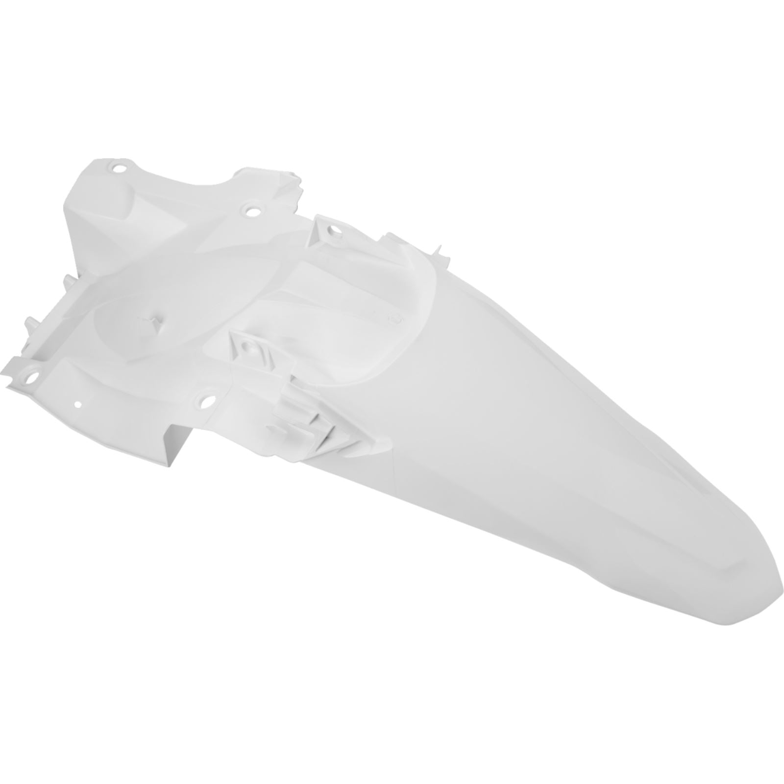 UFO Plastics MX Rear Fender - White [MPN: YA04890#046]_1389582