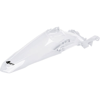 UFO Plastics MX Rear Fender - White [MPN: YA04890#046]_1389580