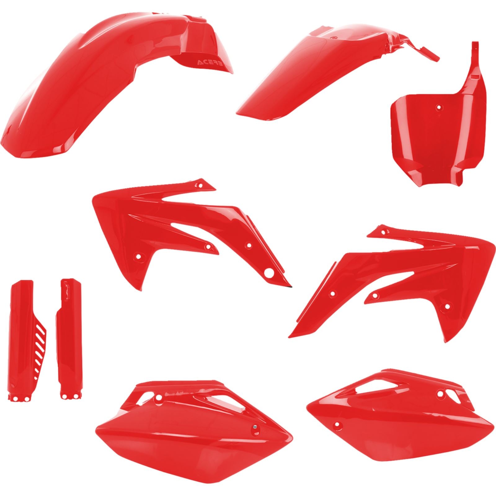 Acerbis Full Replacement Body Kit - Red 2977570227_1160286
