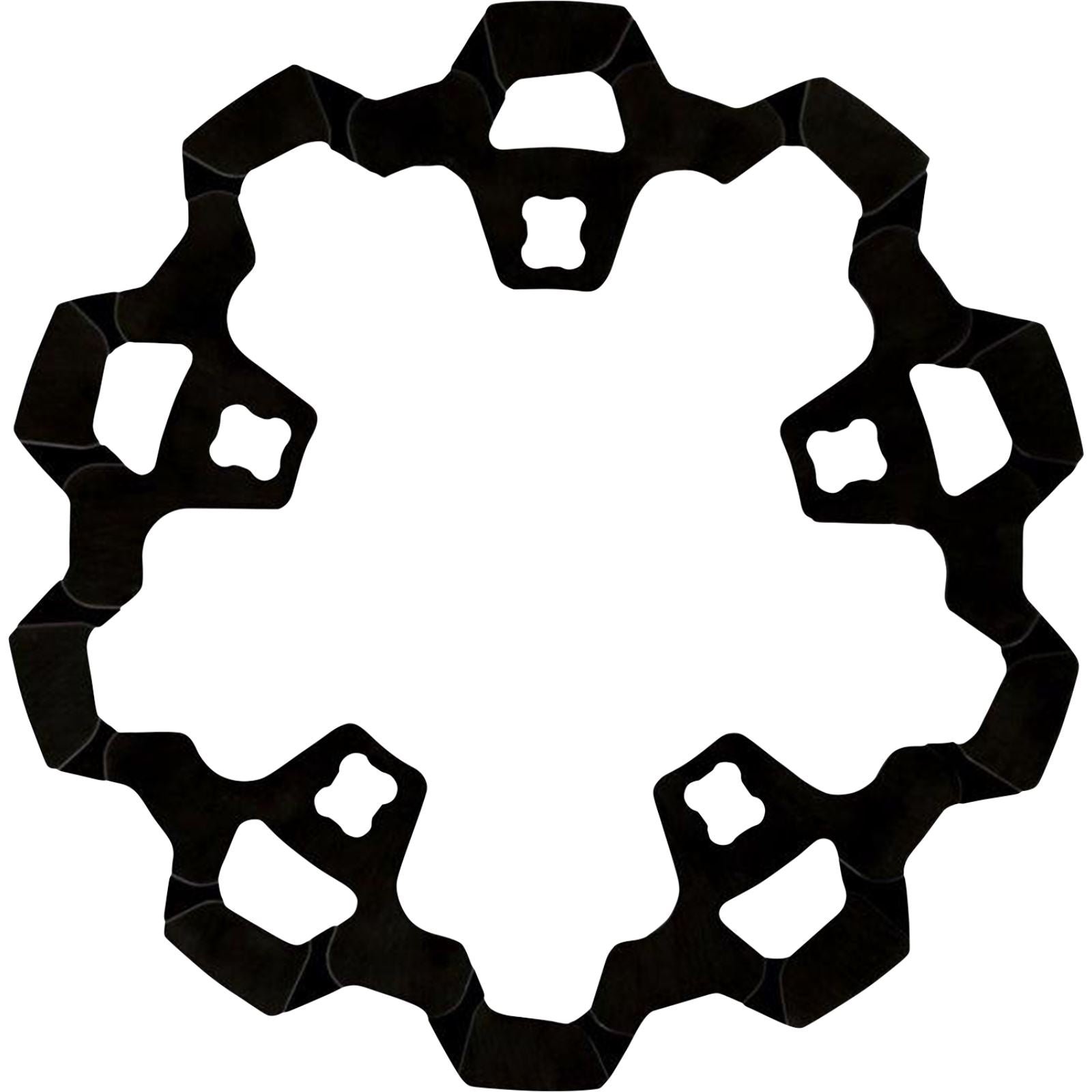 Lyndall Brakes Rotor with Gas Slots - Prodigy/Enforcer - Black - 11.8" [MPN: 3-231-2]_1155165