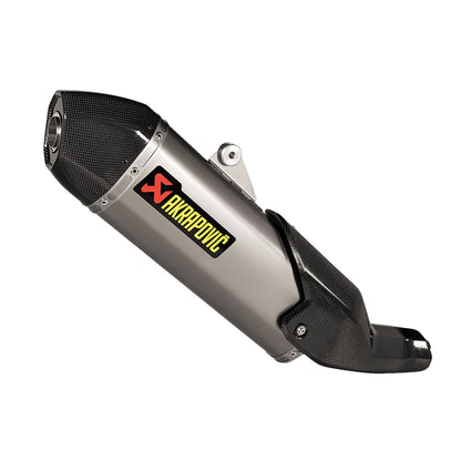 Akrapovic Slip-On Line Muffler - Titanium for 2022-2024 Ducati DesertX [MPN: S-D9SO19-HJAT]_1158018
