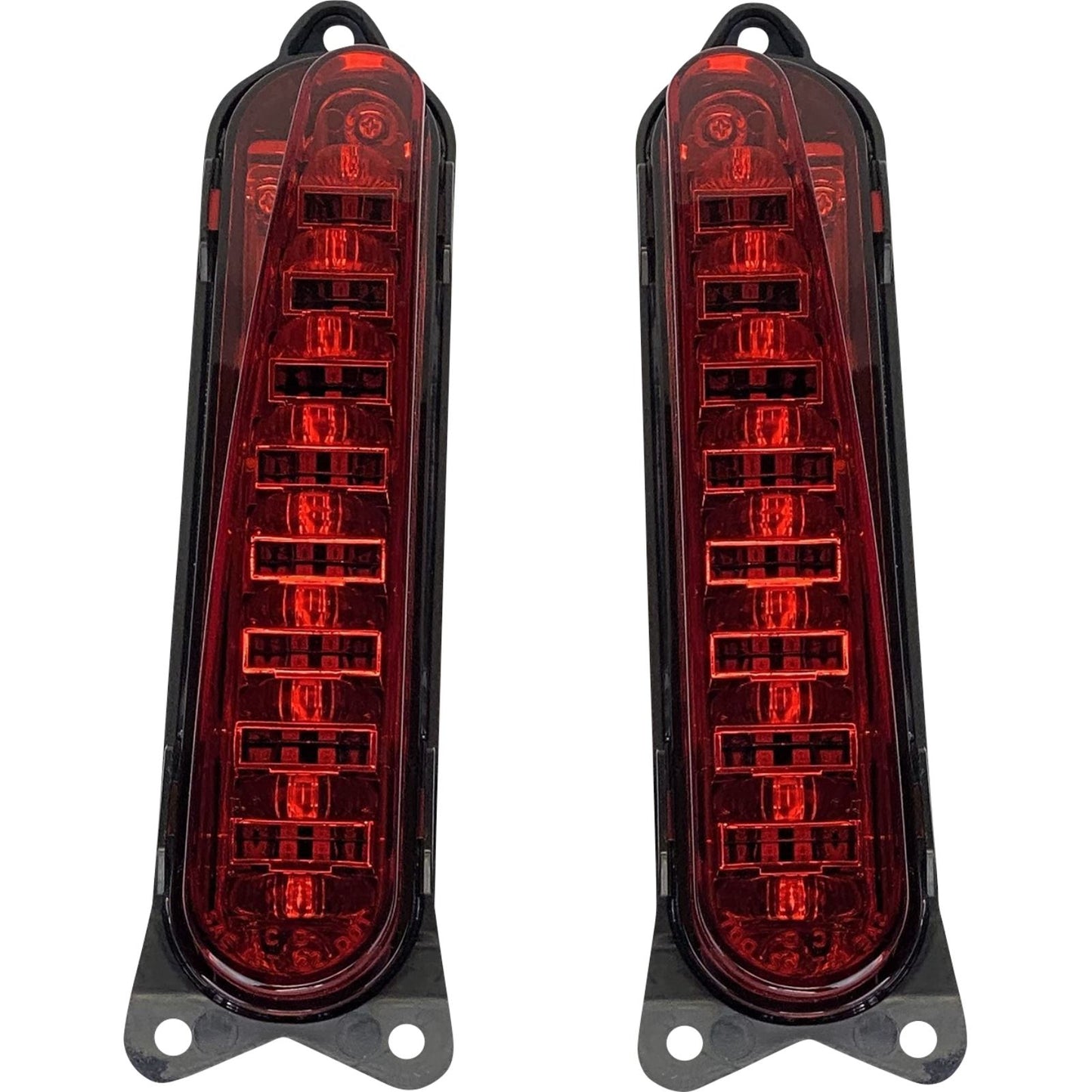 Custom Dynamics LED Taillight - Run/Brake/Turn - Red PB-13-CVO-R_1156475