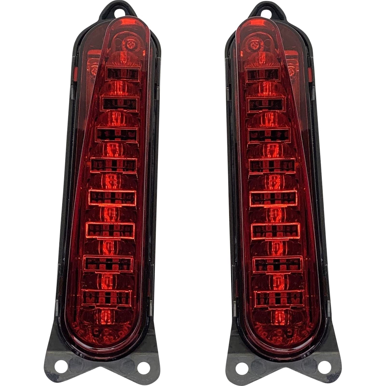 Custom Dynamics LED Taillight - Run/Brake/Turn - Red PB-13-CVO-R_1156475