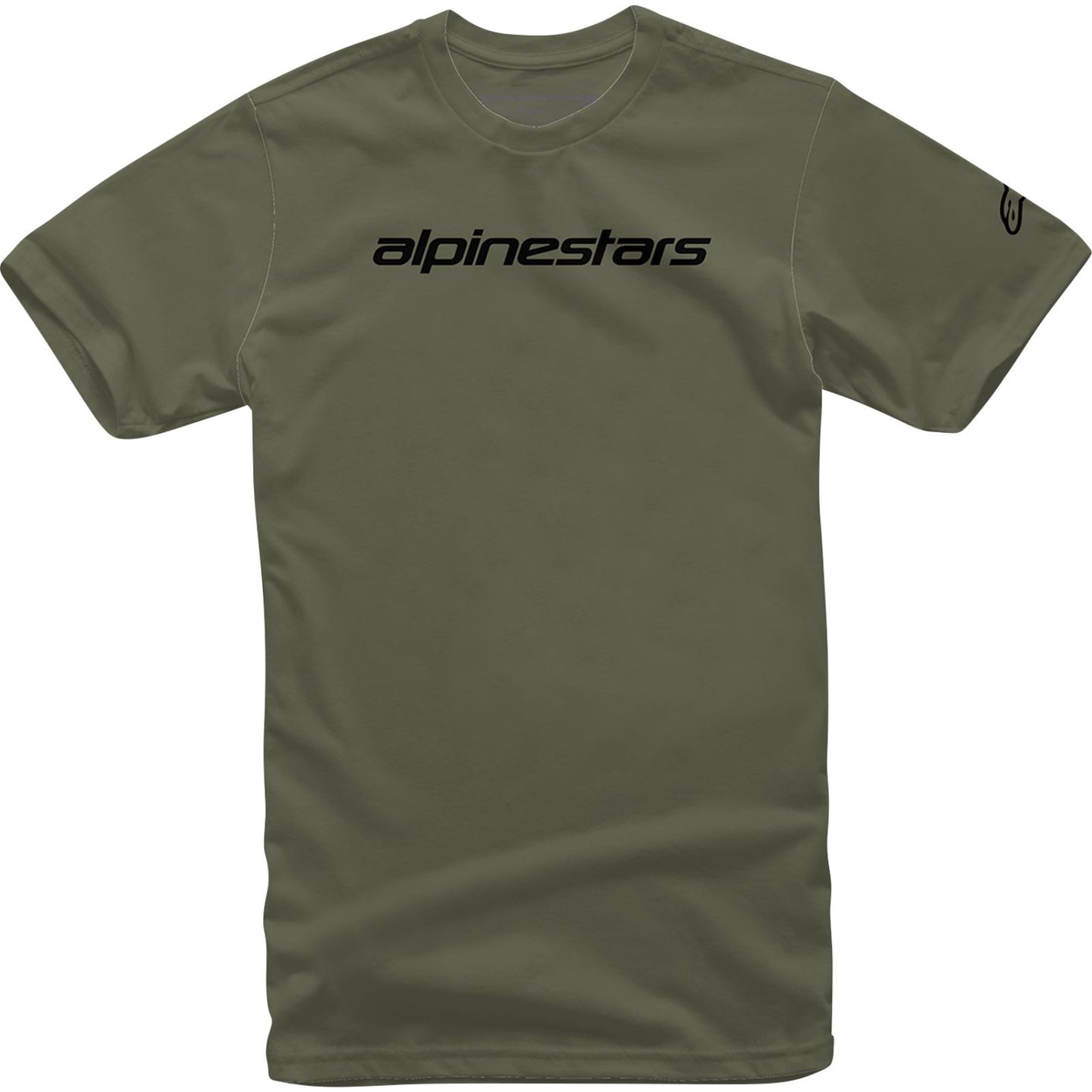 Alpinestars Linear Wordmark T-Shirt - Military/Black_1155417
