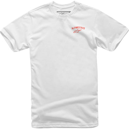 Alpinestars Speedway T-Shirt - White - Medium [MPN: 12137260020M]_1155596