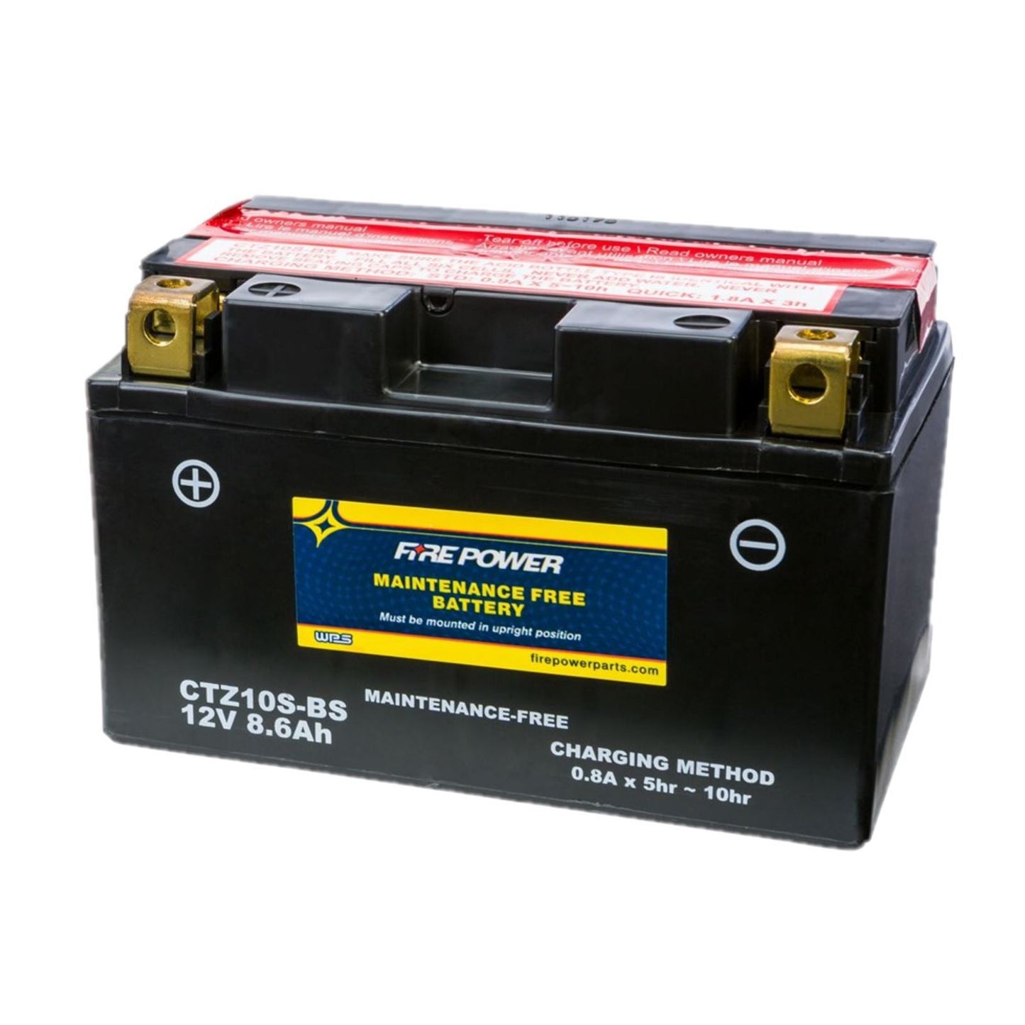 Fire Power Battery CTZ10S-BS Maintenance Free CTZ10S-BS_1513286