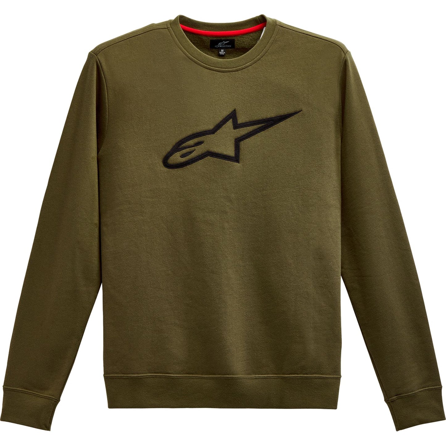 Alpinestars Ageless Crew Fleece - Military/Black - XL [MPN: 1212513226910XL]_1155647